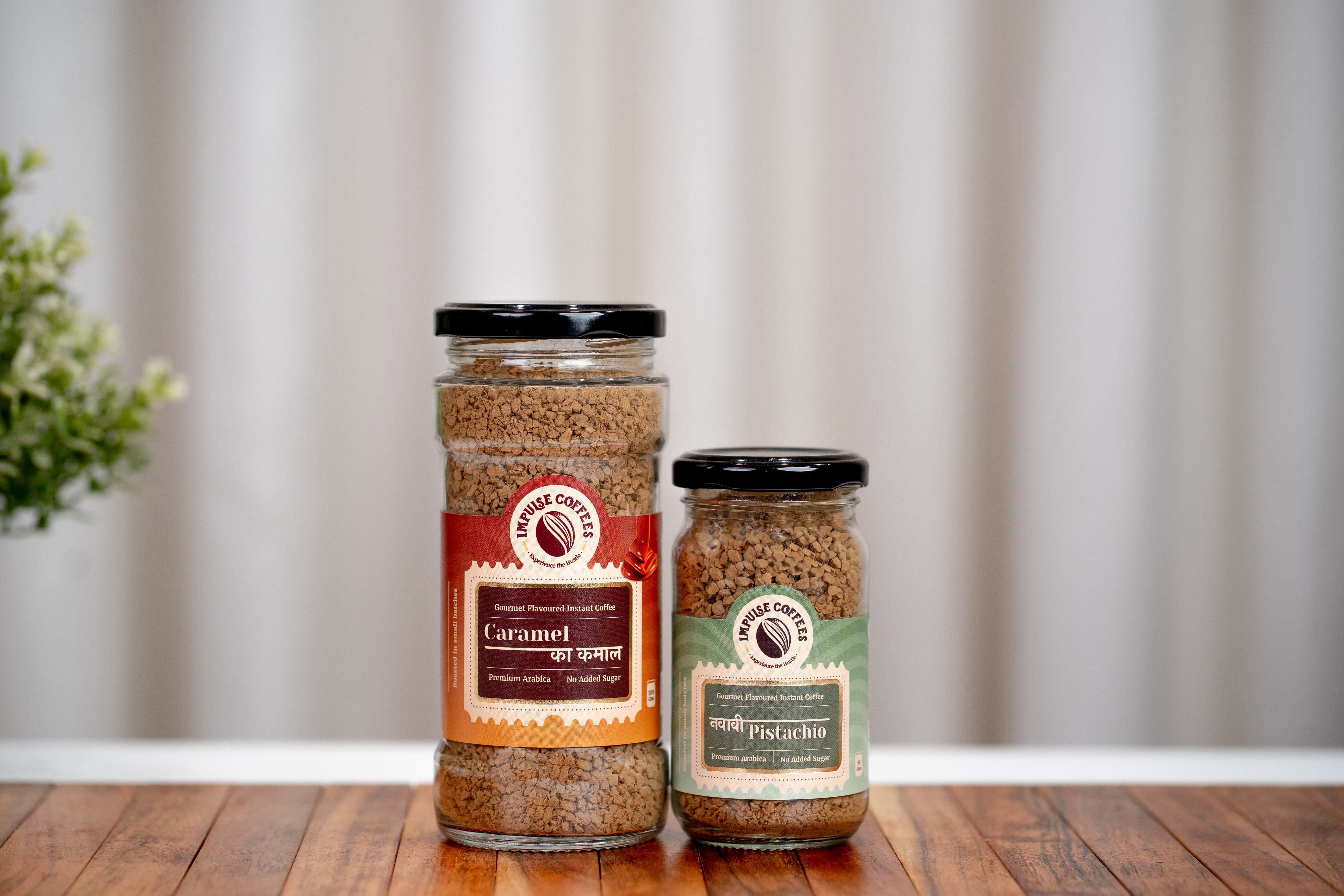 Caramel Pista Twist Combo | Caramel Ka Kamal 100gms + Nawabi Pistachio 50gms