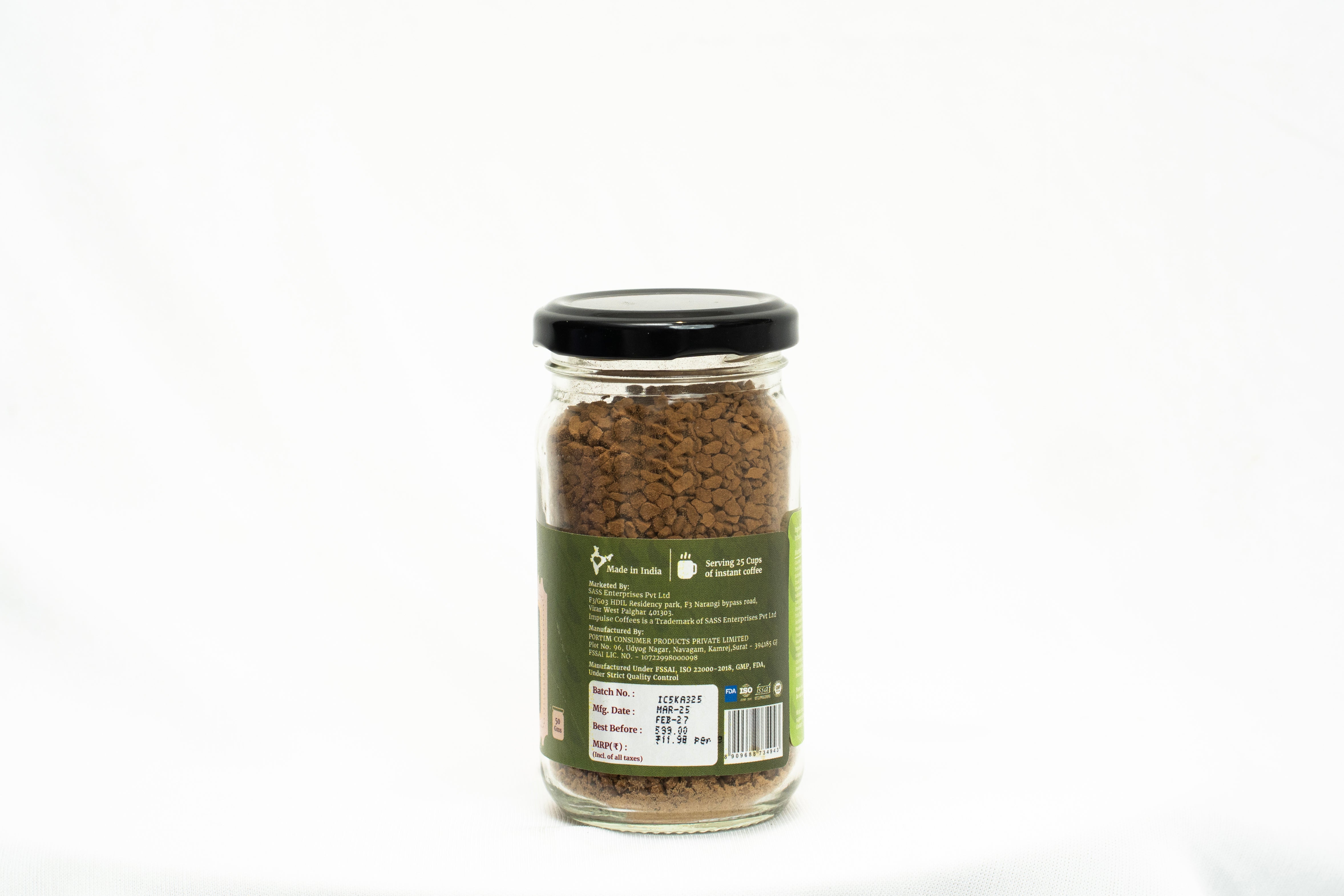 KACCHA AAM Premium Instant Coffee 50gms Jar