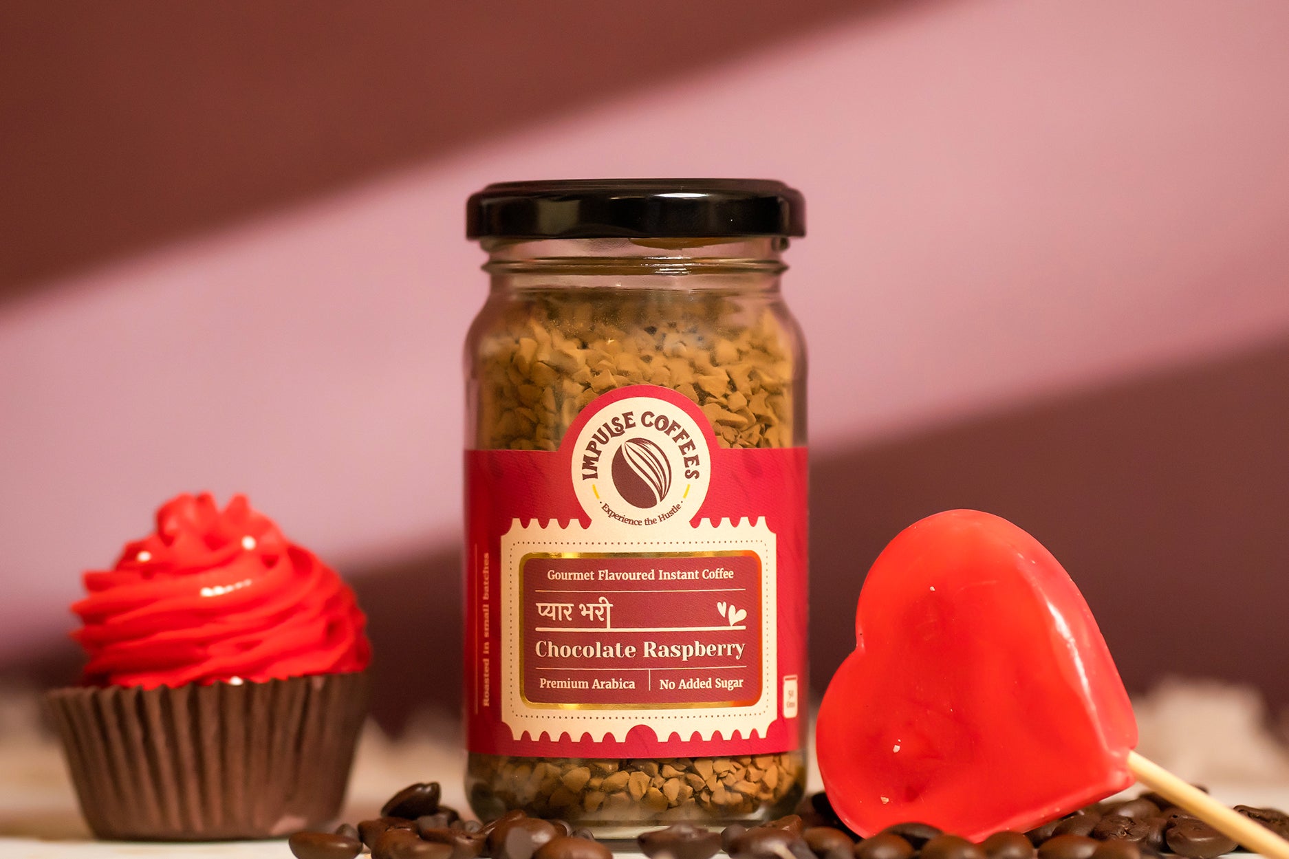 Chocolate Raspberry Flavoured Instant Coffee