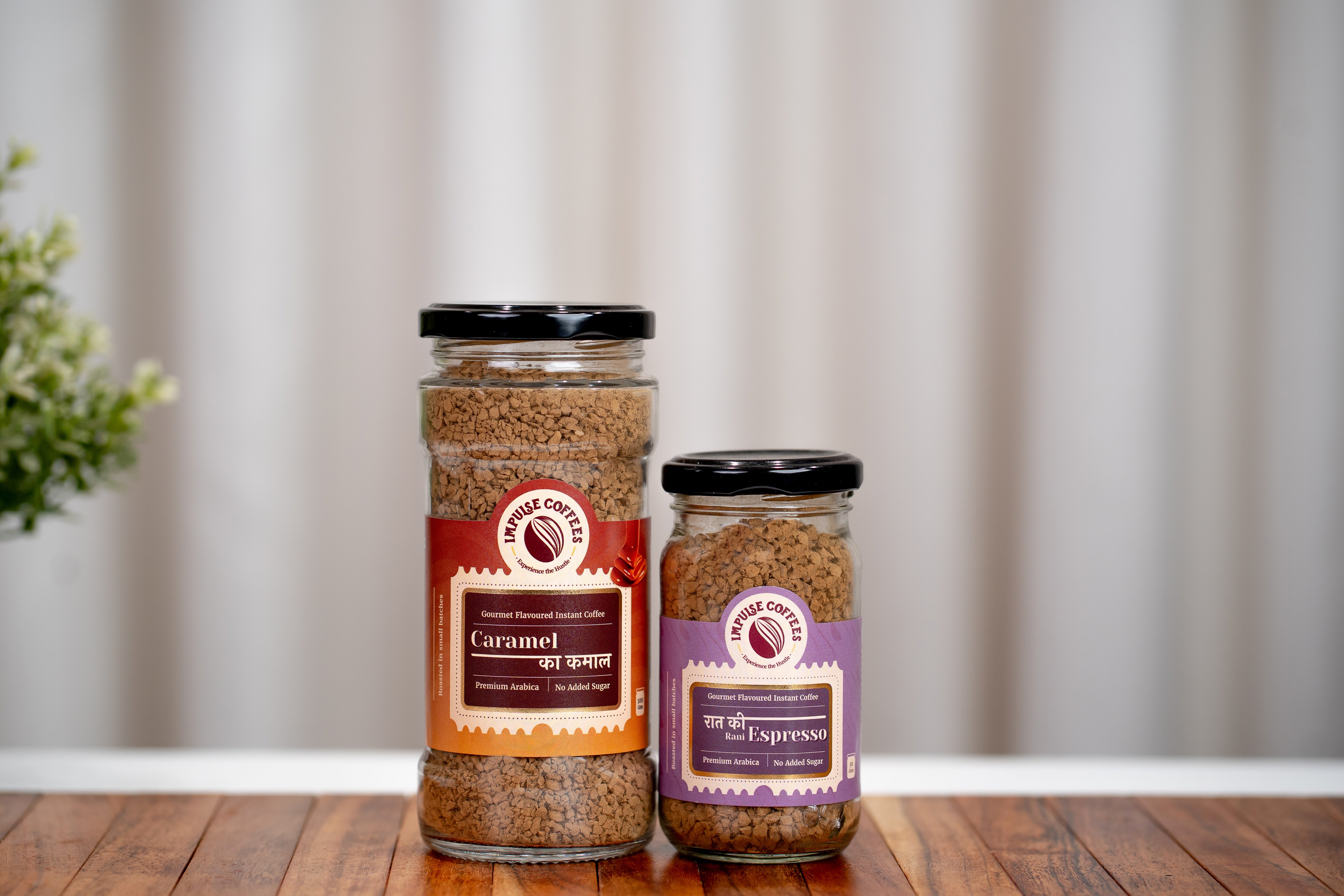 Sweet Meets Strong Combo | Caramel Ka Kamal 100gms + Raat Ki Rani Espresso 50gms