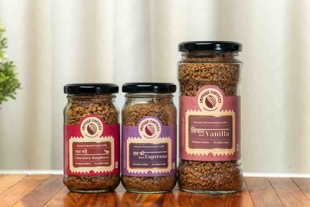 Vichaar Over Vanilla 100 gms + Pyaarbhari Chocolate Raspberry 50 gms + Raat ki Rani Espresso 50 gms Premium Instant Coffee