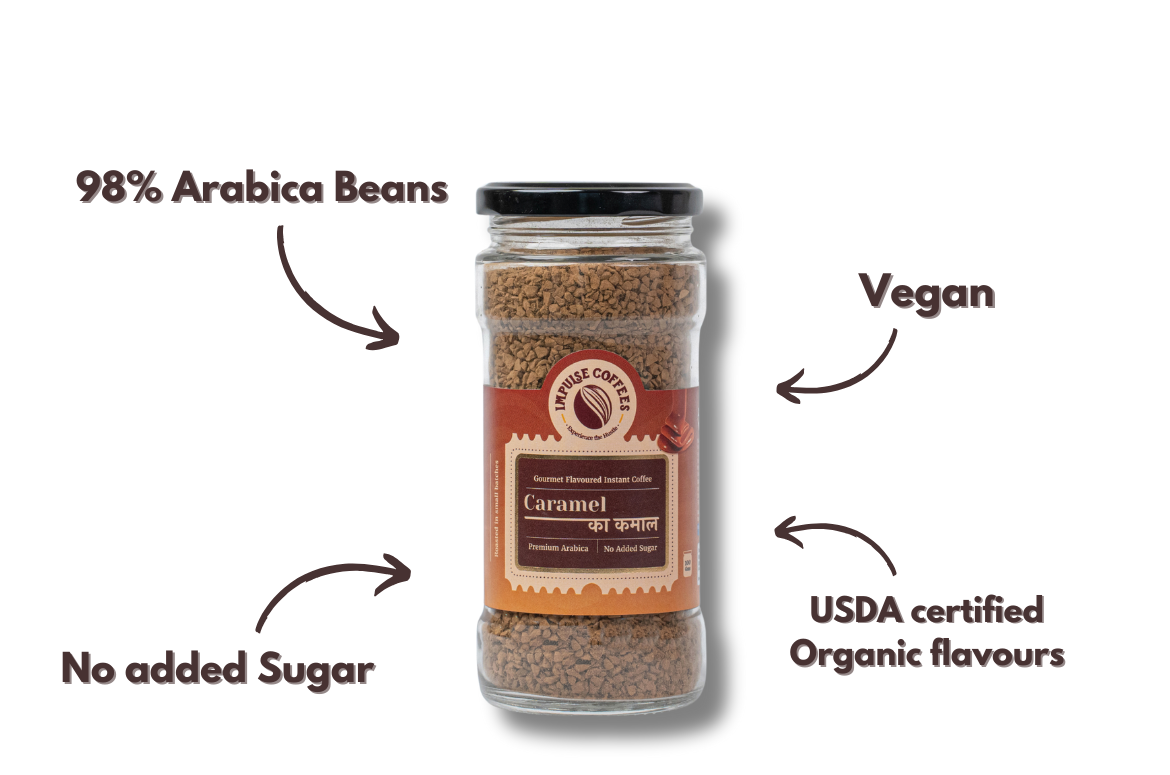 Double Trouble Combo | Assorted Sachet Box + 100g Mocha + 100g Caramel