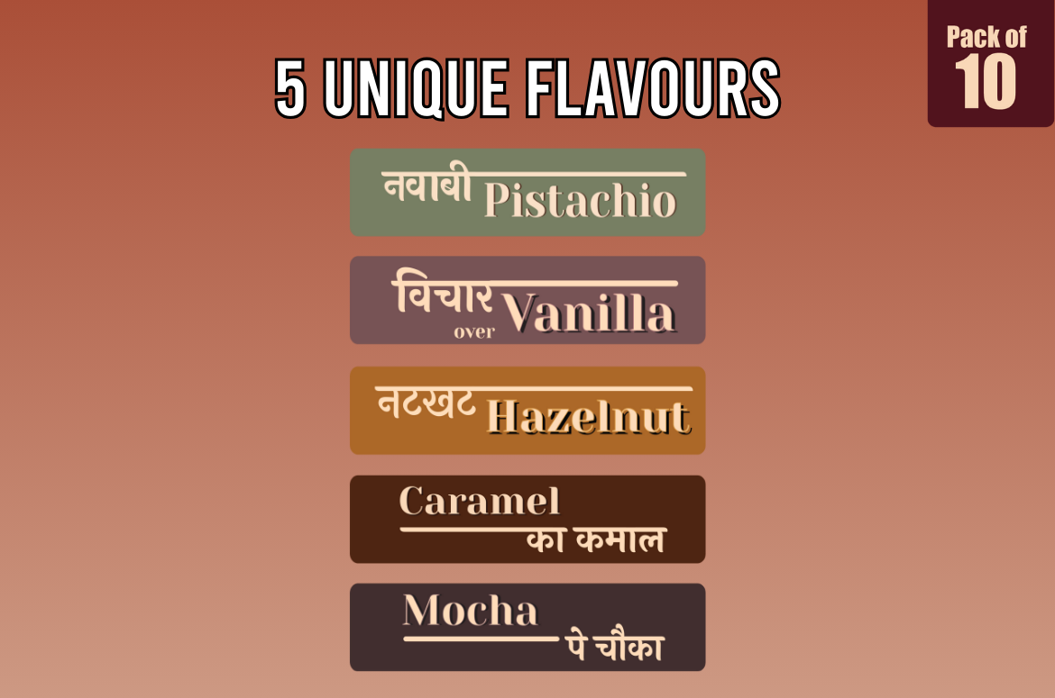 The Crowd Favourite Combo - Best Seller Box (10 Sachets) + Mocha Pe Chauka 100g
