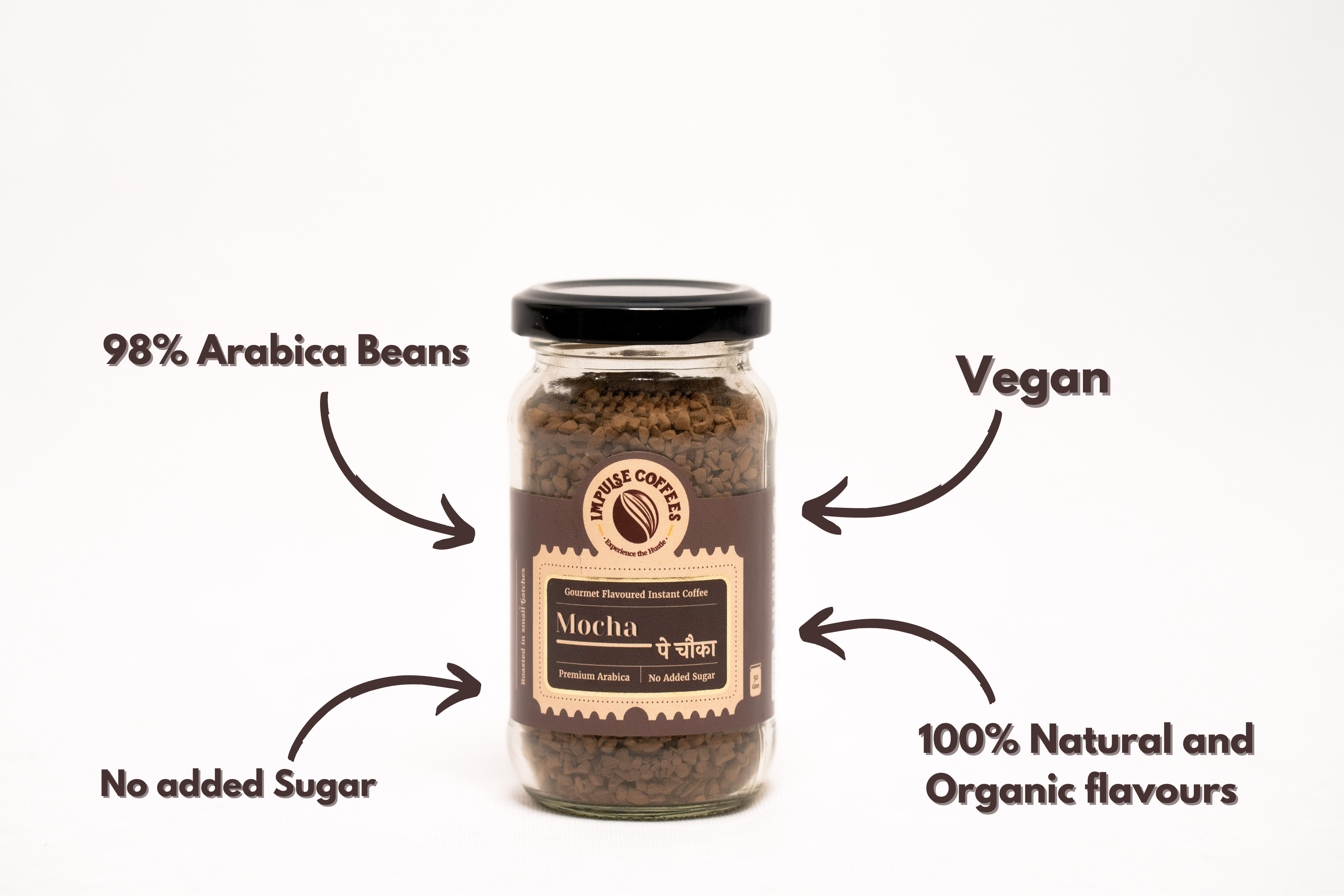 Mocha pe Chauka Instant Coffee Powder - 50 gms