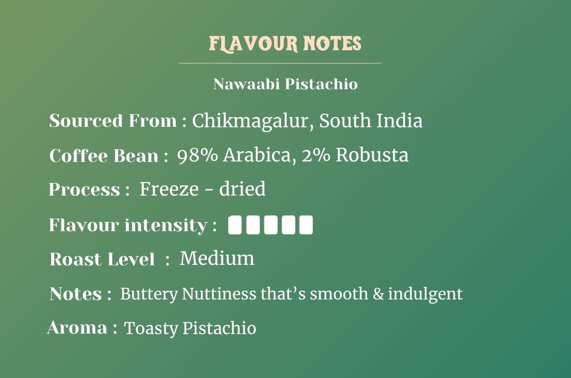 Caramel Pista Twist Combo | Caramel Ka Kamal 100gms + Nawabi Pistachio 50gms