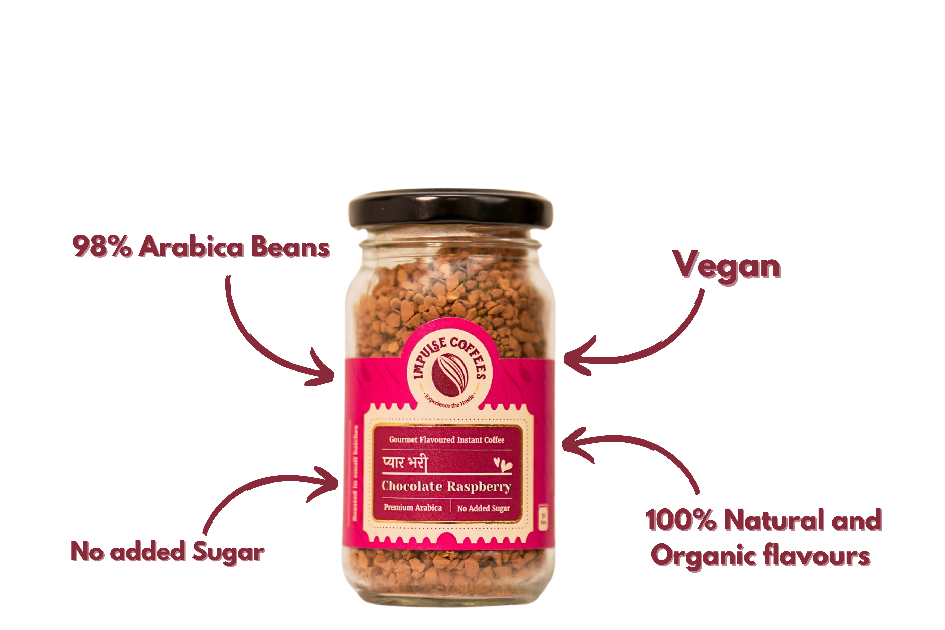 Fruity Combo | Pyaarbhari Chocolate Raspberry 50 gms + Keep Calm with Kaccha Aam 50 gms