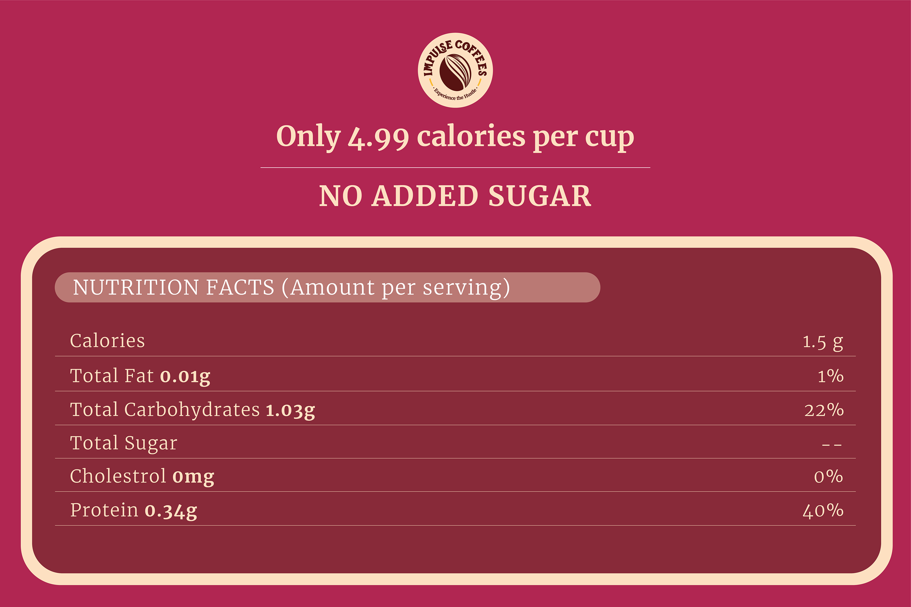 Chocolate Raspberry Flavoured Instant Coffee